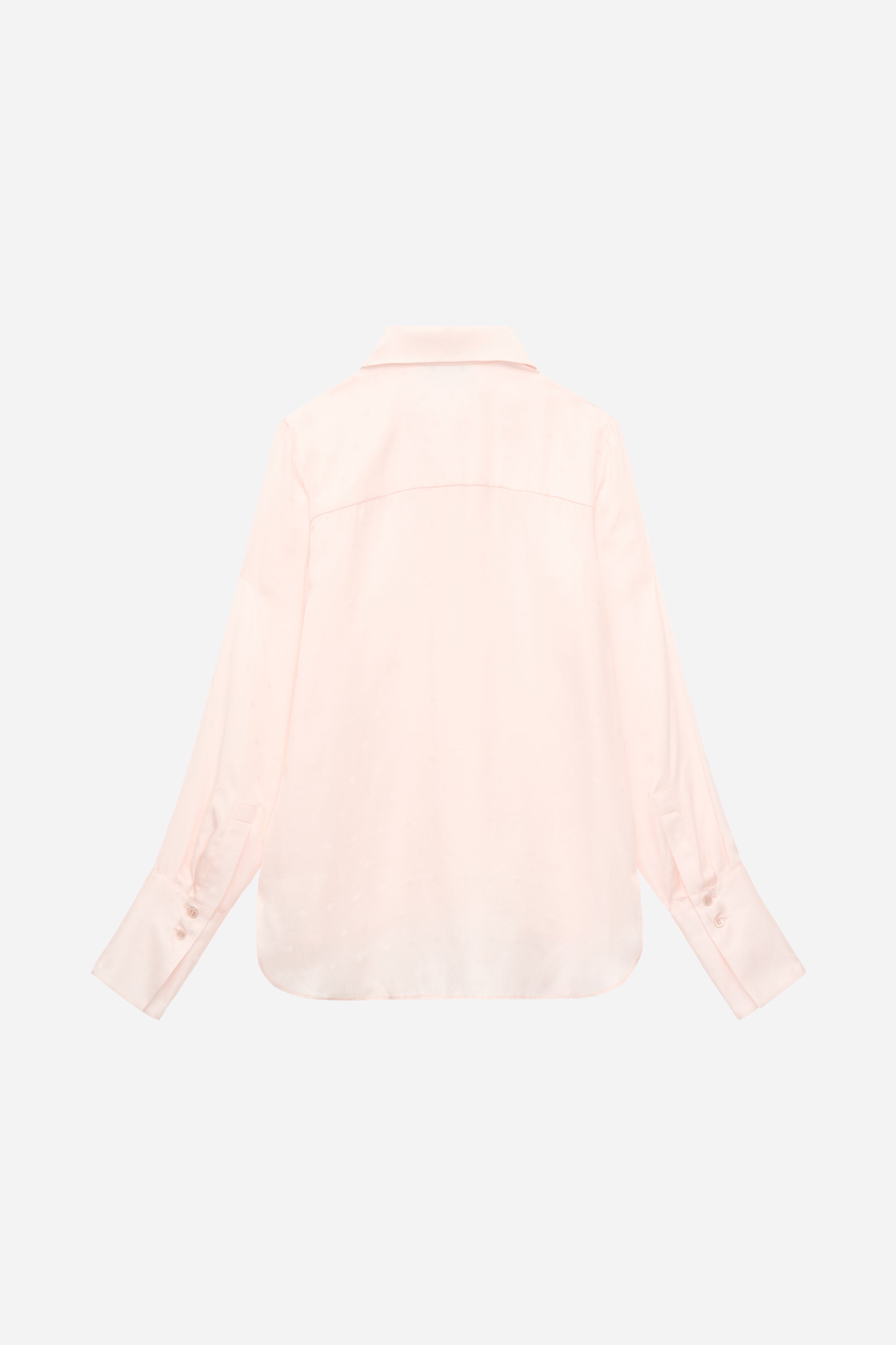 BLOUSE EN JACQUARD DE SOIE ET VISCOSE