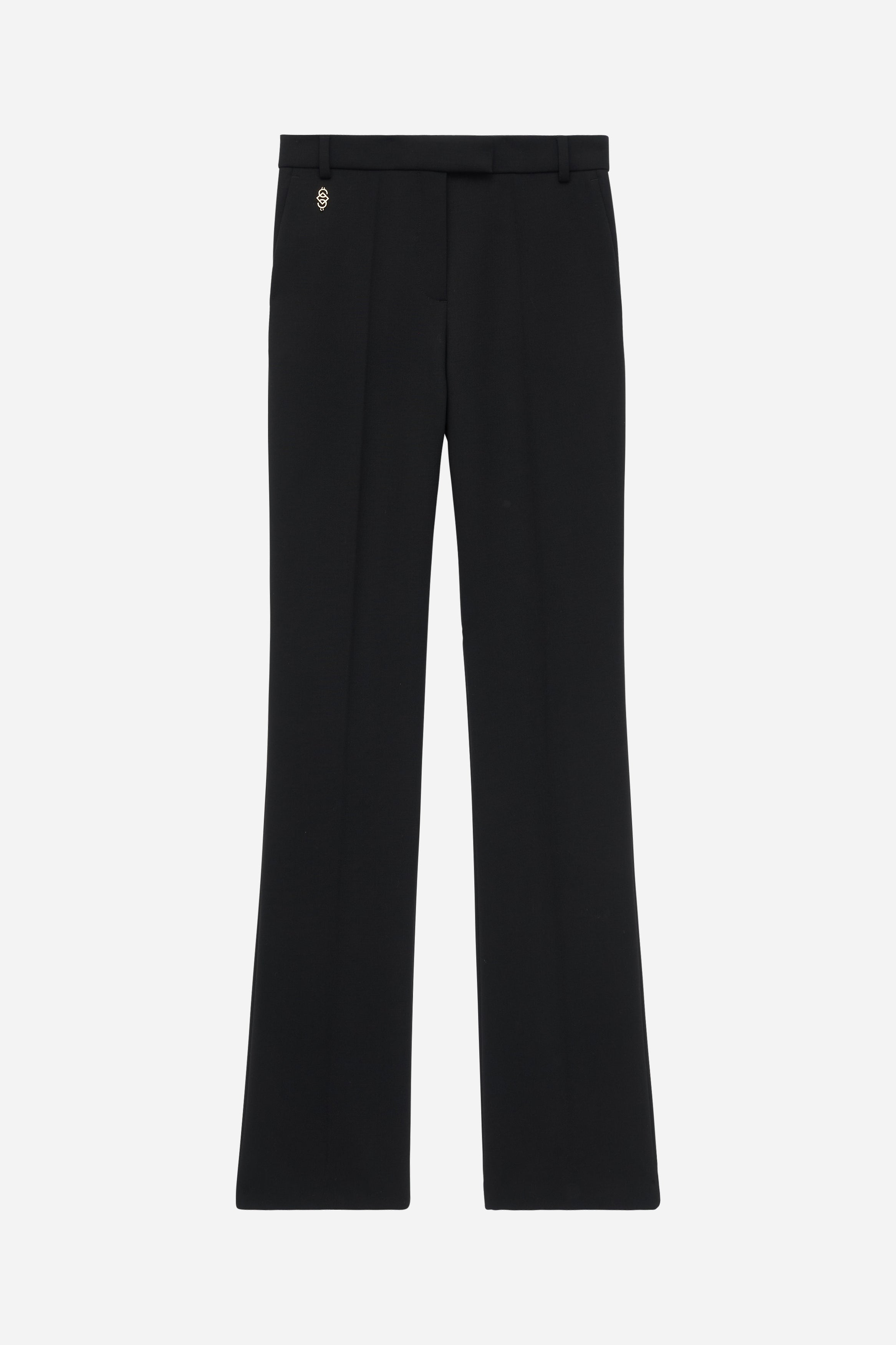 PANTALON DE TAILLEUR EN CADY DE LAINE