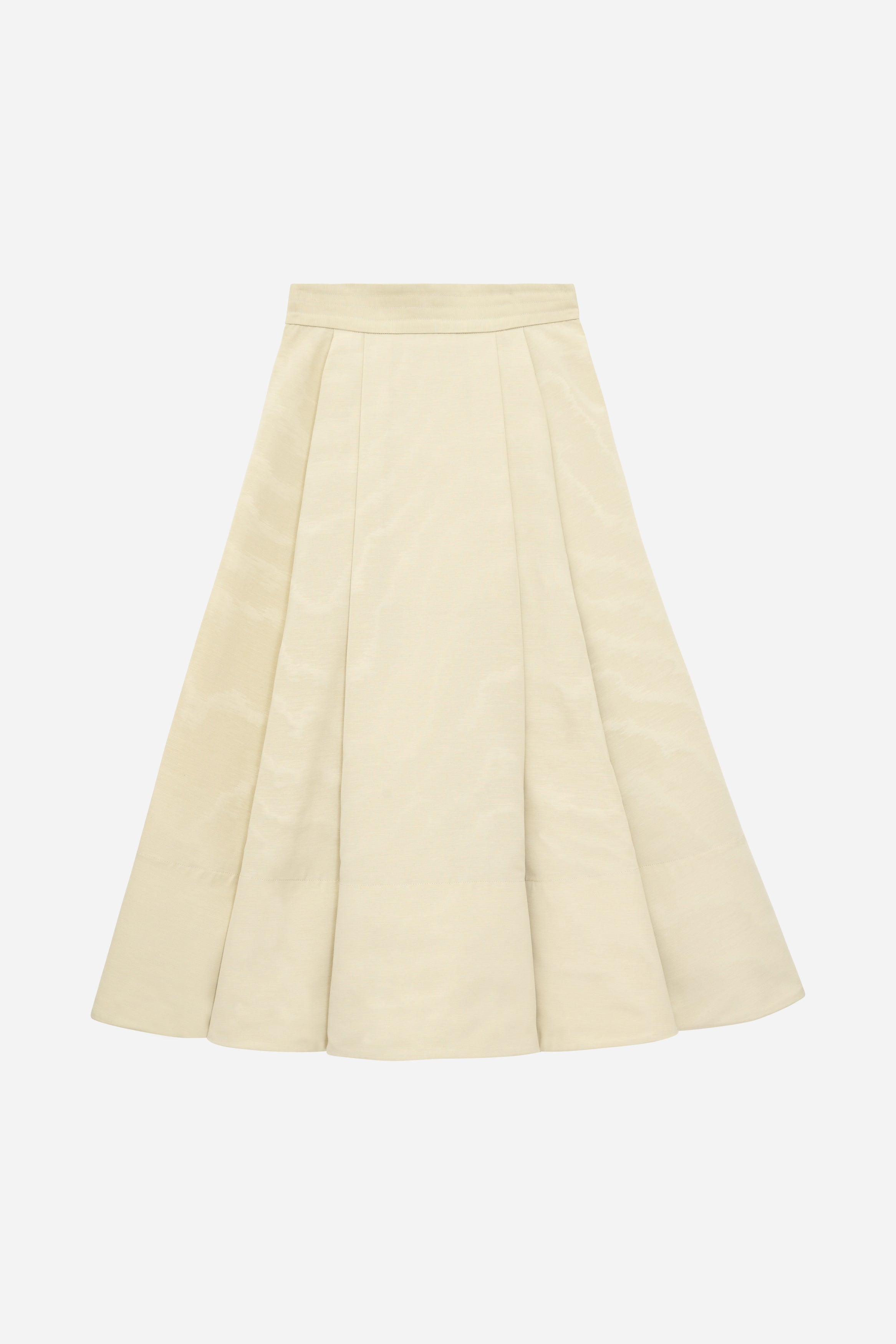 JUPE MIDI EN MOIRE