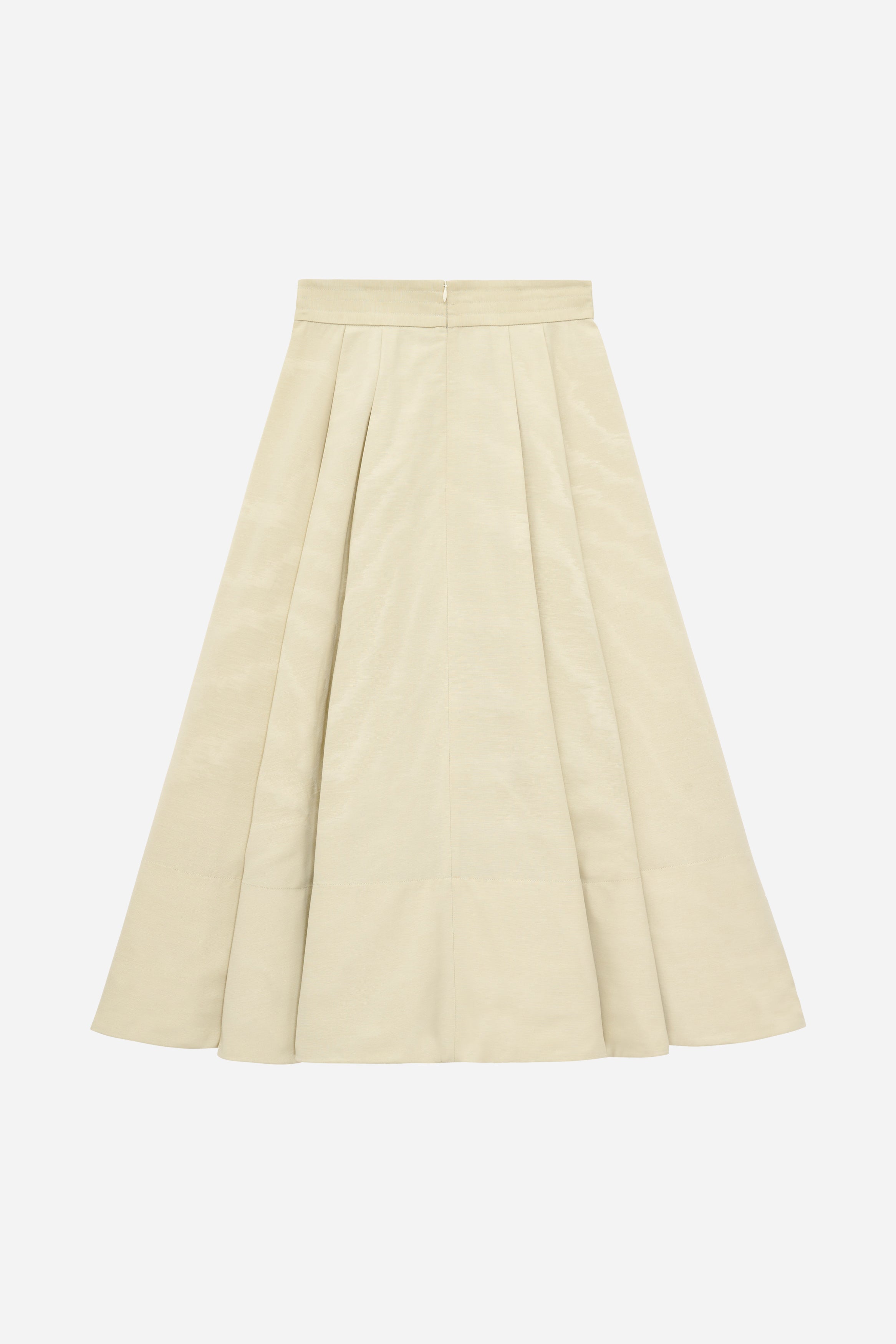 JUPE MIDI EN MOIRE